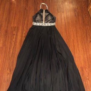 Sherri Hill Black Prom Dress Size 12
